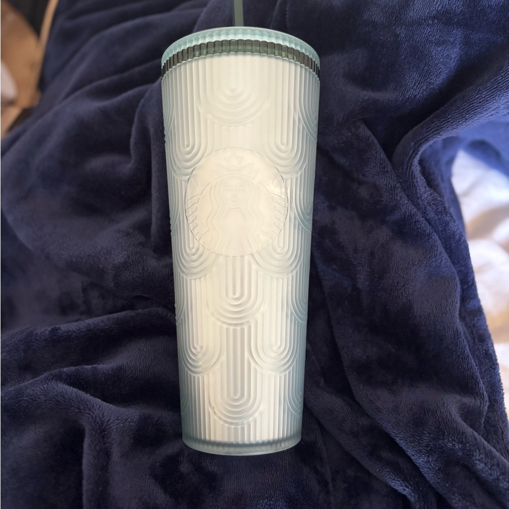 Starbucks Mint Green Textured Tumbler